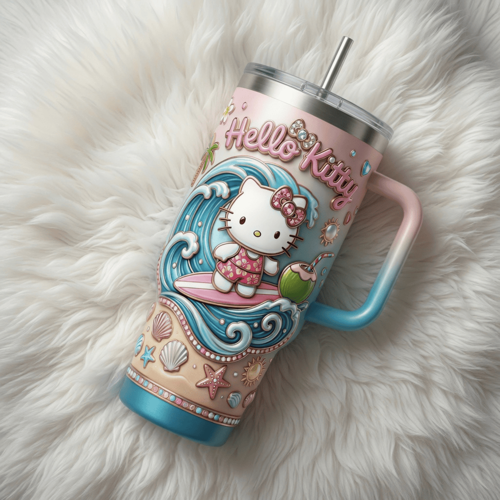Premium HLKT 40oz Tumbler With Handle TNSM