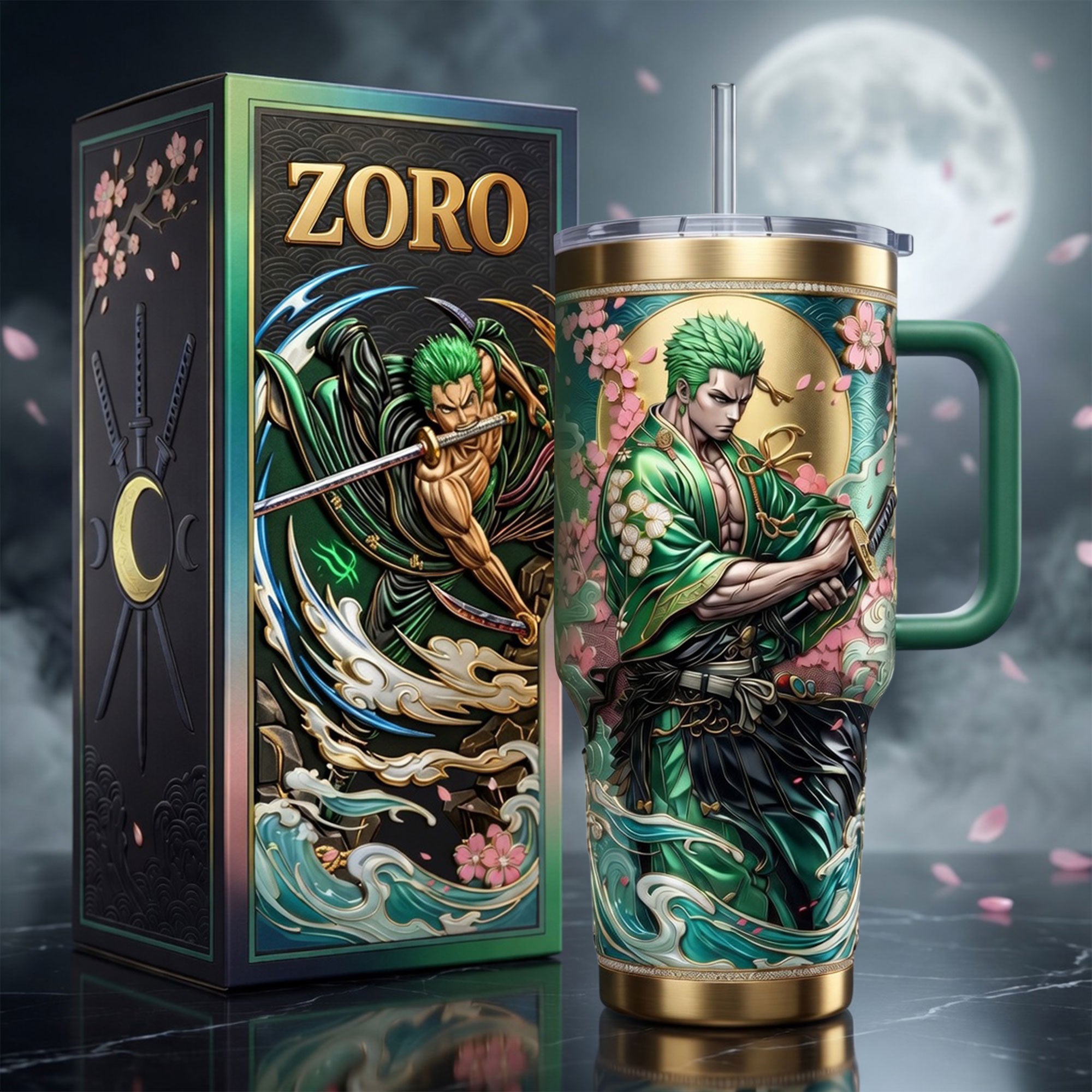 ZR 40oz Tumbler With Handle HTTT