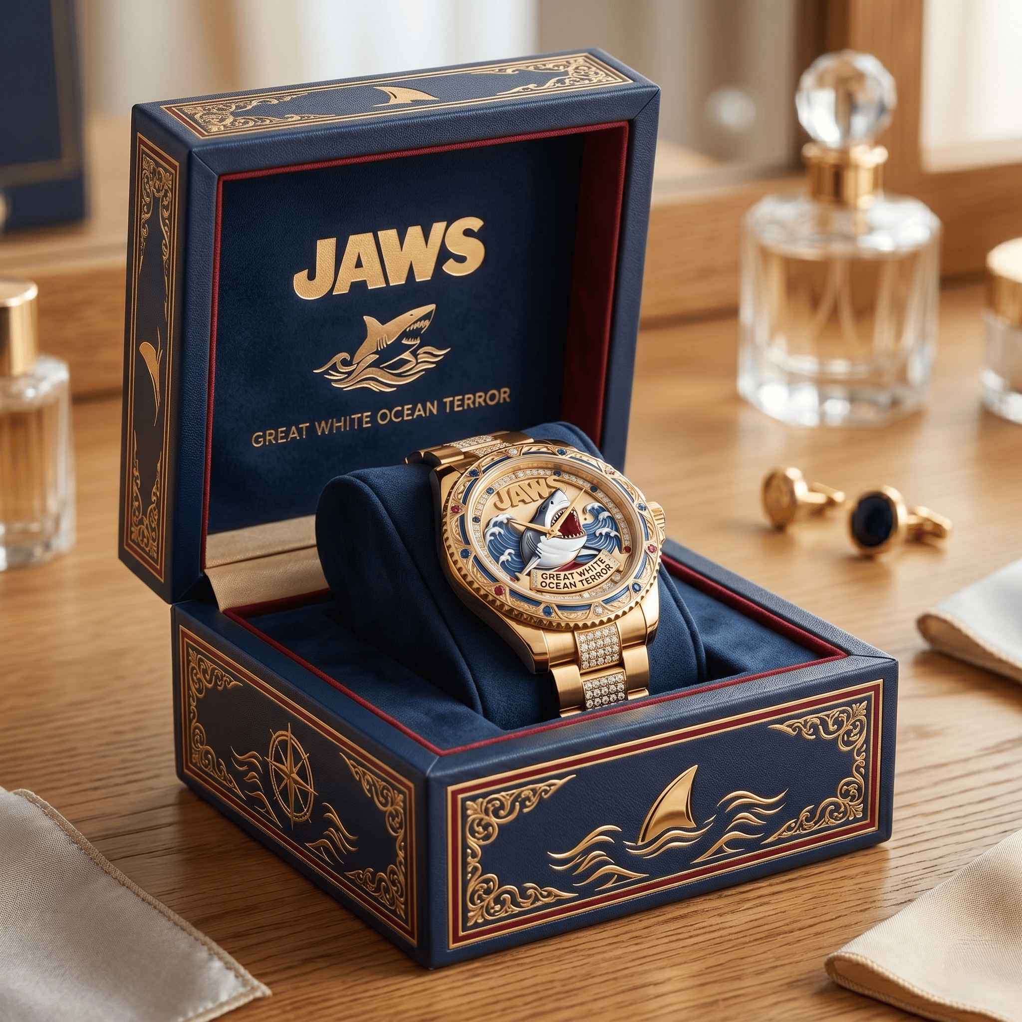 JAWS Stainless Steel Watch HTTT