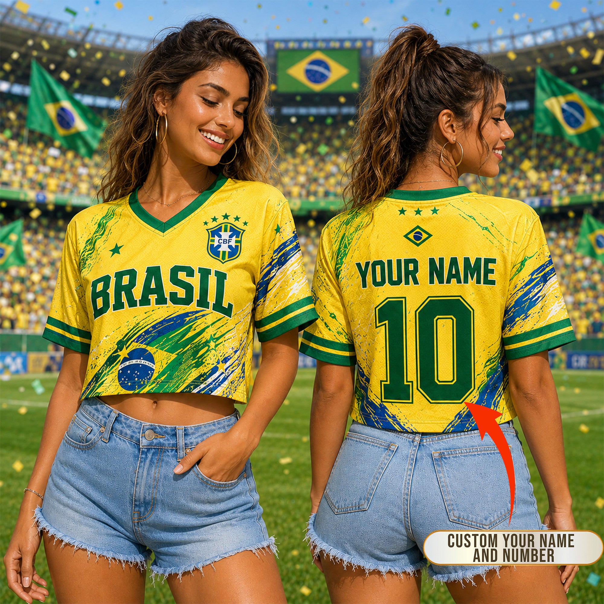 Premium BRZ Crop Top Jersey TNSM
